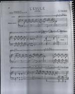 L'*Esule : Aria / Giuseppe Verdi ; trascrizione di Carlo Fumagalli